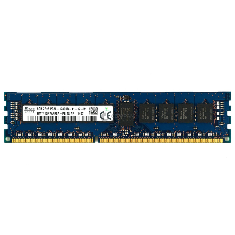 HMT41GR7AFR8A-PB HYNIX DDR3 8GB 2RX8 PC3L-12800 1600MHz RDIMM CL11